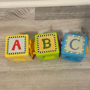 Colorful ABC Learning Blocks for Kids